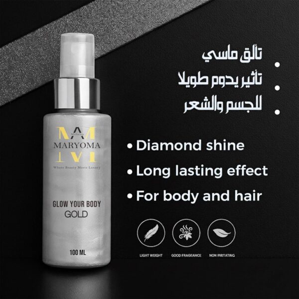 Glow your body (extra glitter)